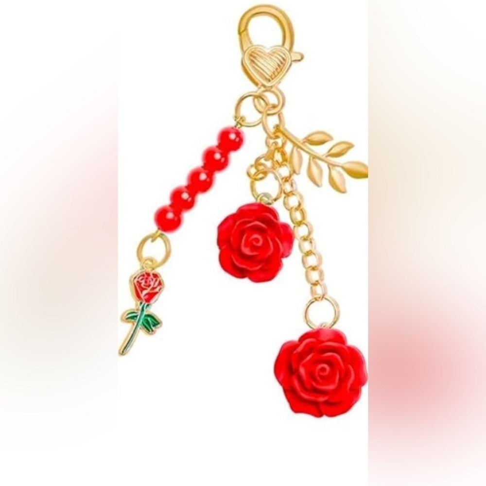 Rose 🌹 keychain/bag charm - Picture 3 of 13